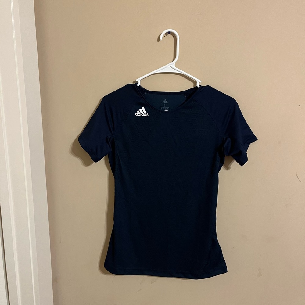 Adidas Navy Blue Athletic T-Shirt